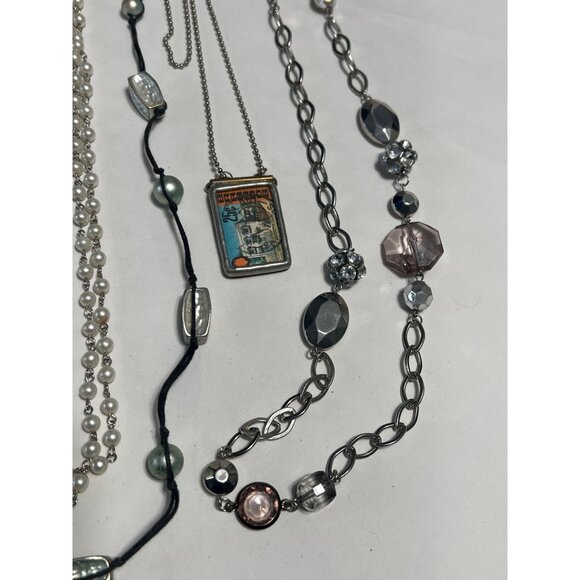 BOHO Mixed Jewelry Set With Necklaces Bracelets & Earrings - Picture 2 of 9